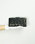 Miu Miu Matelasse Lux Clasp Lock Wallet, back view